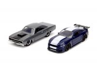 Rychle a zběsile Twin Pack 2016 Ford Mustang GT350 + 1970 Plymouth Road Runner, 1:32 Wave 4/1